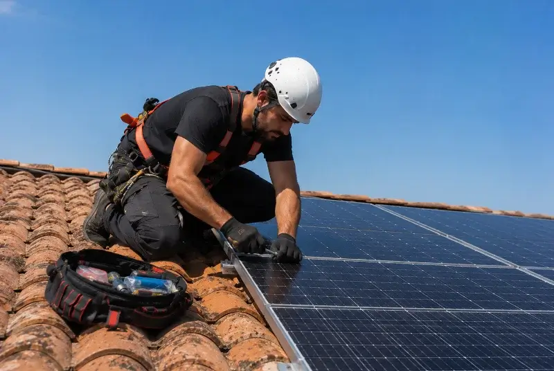 Maintenance et monitoring de panneaux solaires à Truchtersheim